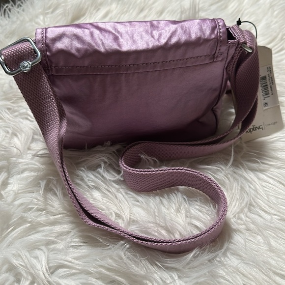 Kipling Women's Sabian Metallic Crossbody Mini Bag with Adjustable - Picture 7 of 9